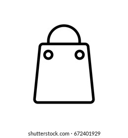 Shopping bag icon