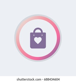 Shopping bag icon