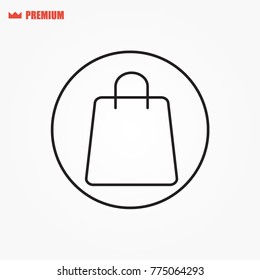 shopping bag icon