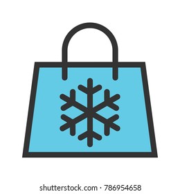 Shopping bag icon