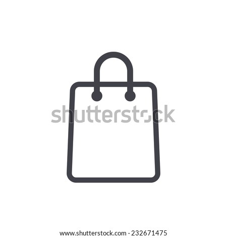 shopping bag icon