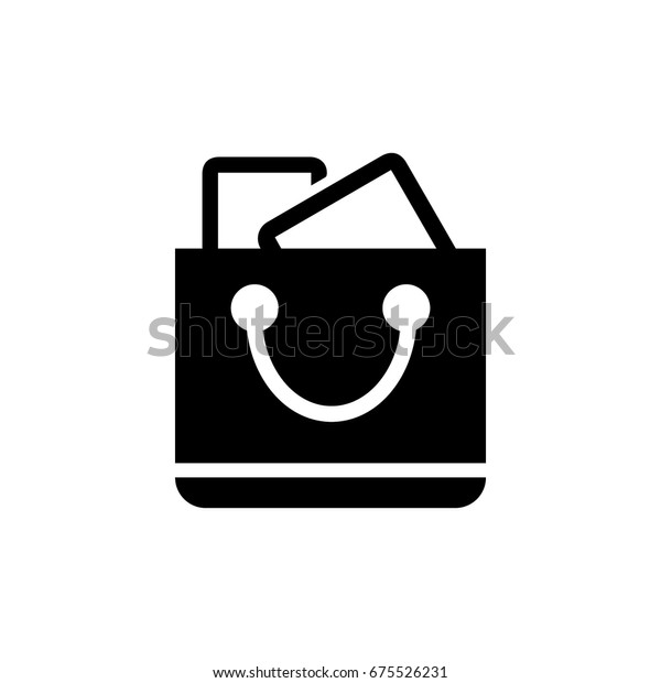 shopping bolsa icon