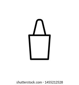 shopping bag icon design template
