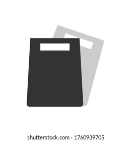 shopping bag icon design template