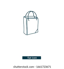 shopping bag icon design vector illustration 