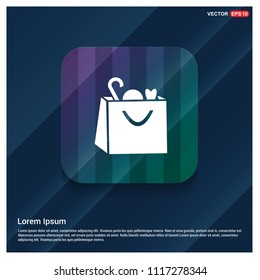 Shopping bag icon - Free vector icon