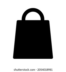 Shopping bag icon illustration. Suitable for us as additional elements on posters, templates, website, social media feeds, user interface, etc