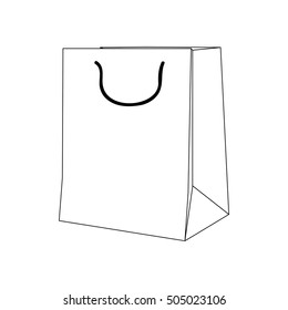shopping bag icon image 