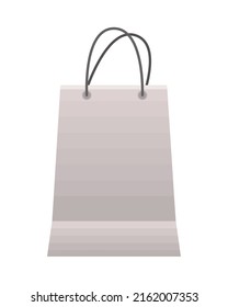 icono de bolso de compra aislado