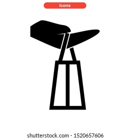 shopping bag icon isolated sign symbol vector illustration - high quality black style vector icons
