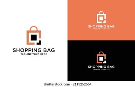 Shopping bag icon line. linear style sign for mobile concept and web design. Simple vector line icon paper bag. Symbol, logo illustration. Perfect pixel vector graphics.