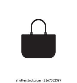 Shopping bag icon logo free vector design
