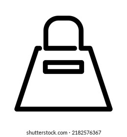shopping bag icon or logo isolated sign symbol vector illustration - high quality black style vector icons
