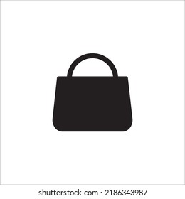 shopping bag icon logo vector design