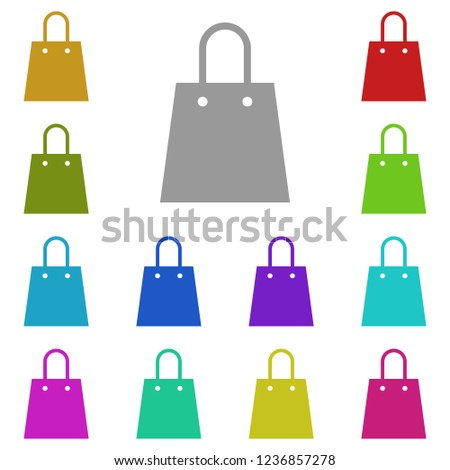 Similar – multi-colored paper shopping bags