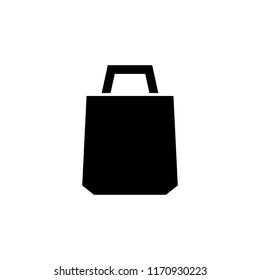 Shopping bag icon. Online store shopping bag. E commerce icon