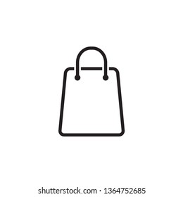 Shopping bag icon ,retail vector