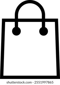 Shopping bag icon set- Shopping bags icons, packages symbol in filled, thin line, outline and stroke style. Shopping illustration
