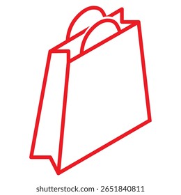 Conjunto de iconos de bolso de compras. Vector de iconos de compras 
