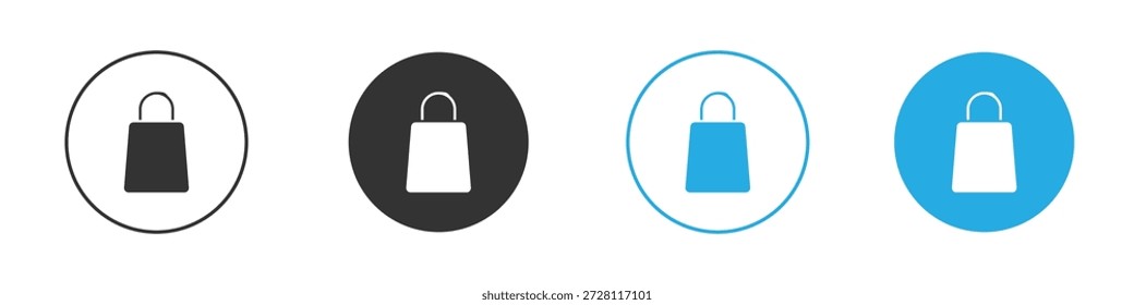 Symbol für Einkaufstasche. einfache Illustration Grafik doodle schwarz Design