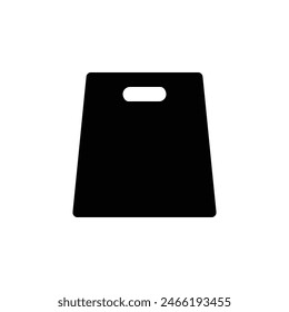 Bolso de la compra icono, diseño simple del Vector.