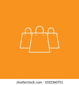Shopping Bag icon, stock vector, eps10.
