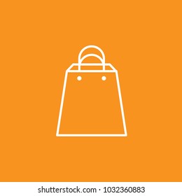 Shopping Bag icon, stock vector, eps10.