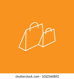 Shopping Bag icon, stock vector, eps10.