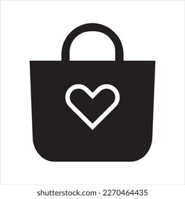Shopping Bag Icon Symbol Vector Illustration