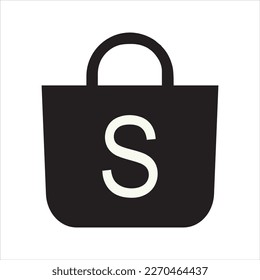 Shopping Bag Symbol Symbol Vektorgrafik