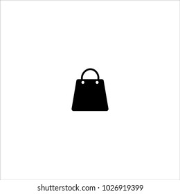 shopping bag icon vector