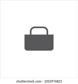 shopping bag icon vector