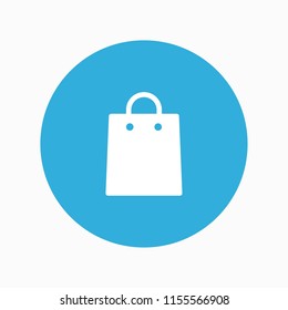 shopping bag icon vector