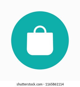 shopping bag icon vector