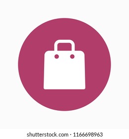 shopping bag icon vector