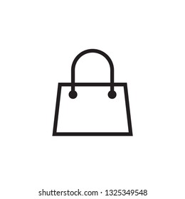 Shopping Bag Icon Vector