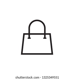 Shopping Bag Icon Vector