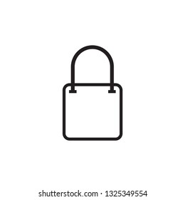 Shopping Bag Icon Vector