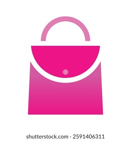 Shopping bag icon. Shopping icon vector