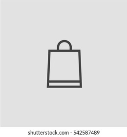 Shopping Bag Icon Vector