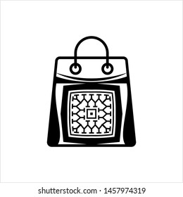 Shopping Bag Icon Vector Art Illustration