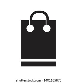 Shopping bag icon vector design template