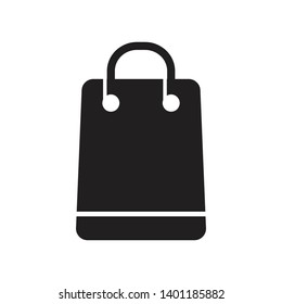 Shopping bag icon vector design template