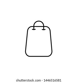 shopping bag icon vector design template