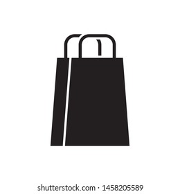 Shopping bag icon vector design template