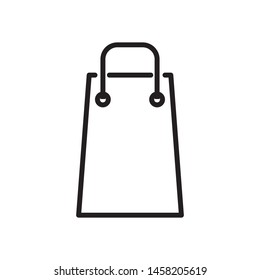 Shopping bag icon vector design template