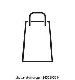 Shopping bag icon vector design template