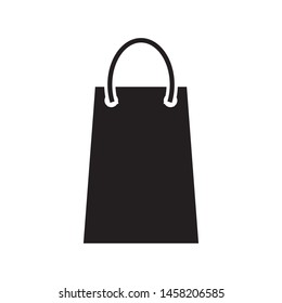 Shopping bag icon vector design template