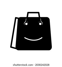 Shopping bag icon vector design illustration