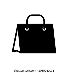 Ilustración de diseño vectorial de icono de bolsa de compras